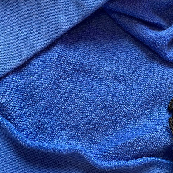 VS PINK • Cobalt Blue Zipper Detail Logo Tunic - Picture 10 of 11